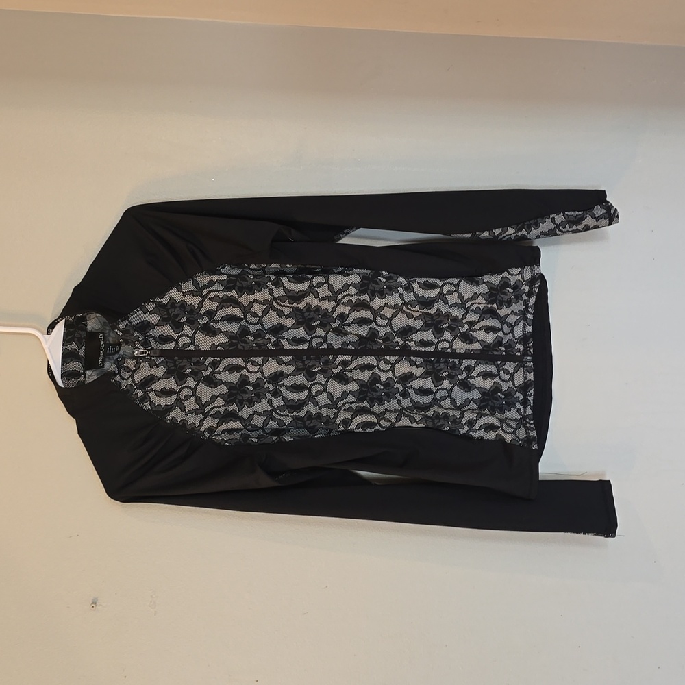 CLEARANCE Cynthia Rowley Athletic Zip Up Jacket Size M